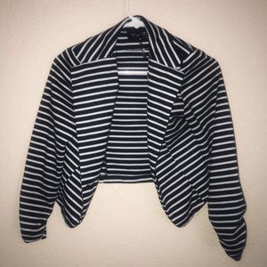Striped blazer